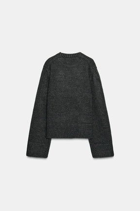 Ribbed Knit Sweater