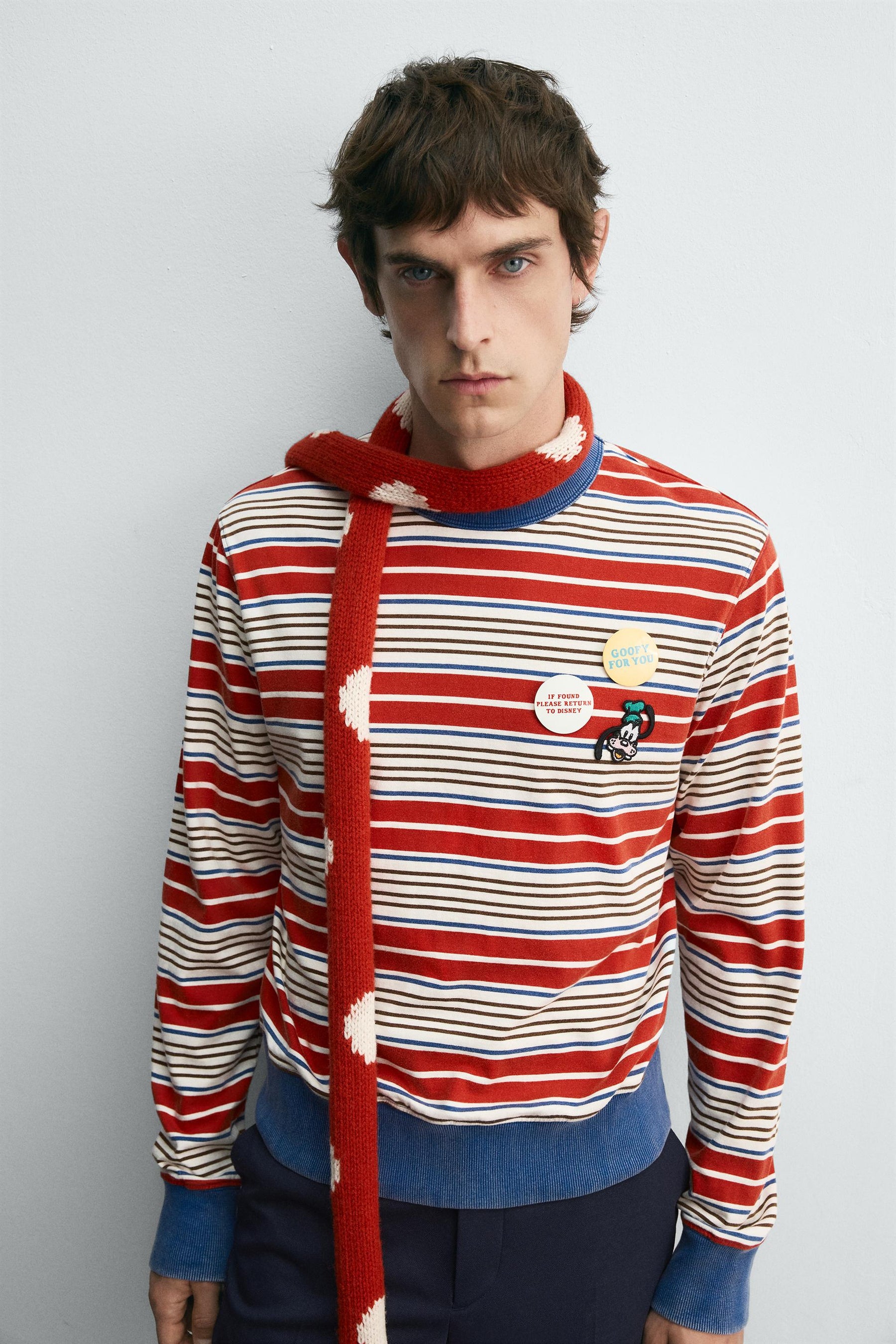 STRIPED T-SHIRT HARRY LAMBERT FOR X DISNEY - Image 5