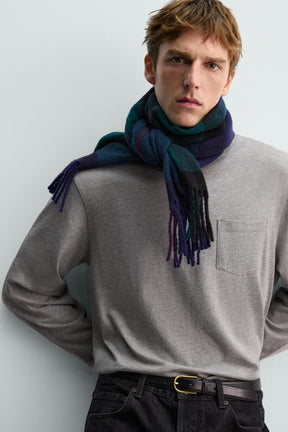 LONG SLEEVE T-SHIRT WITH POCKET AARON LEVINE X - Image 5