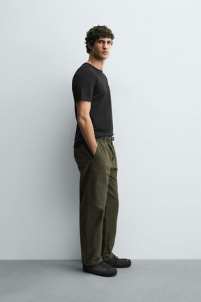 BASIC SLIM FIT T-SHIRT - Image 4