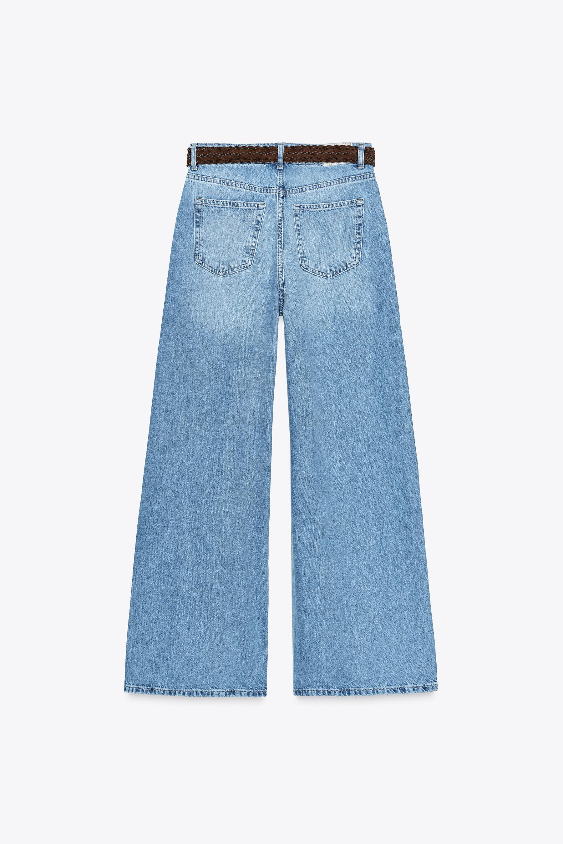 High-Waist Wide-Leg Jeans