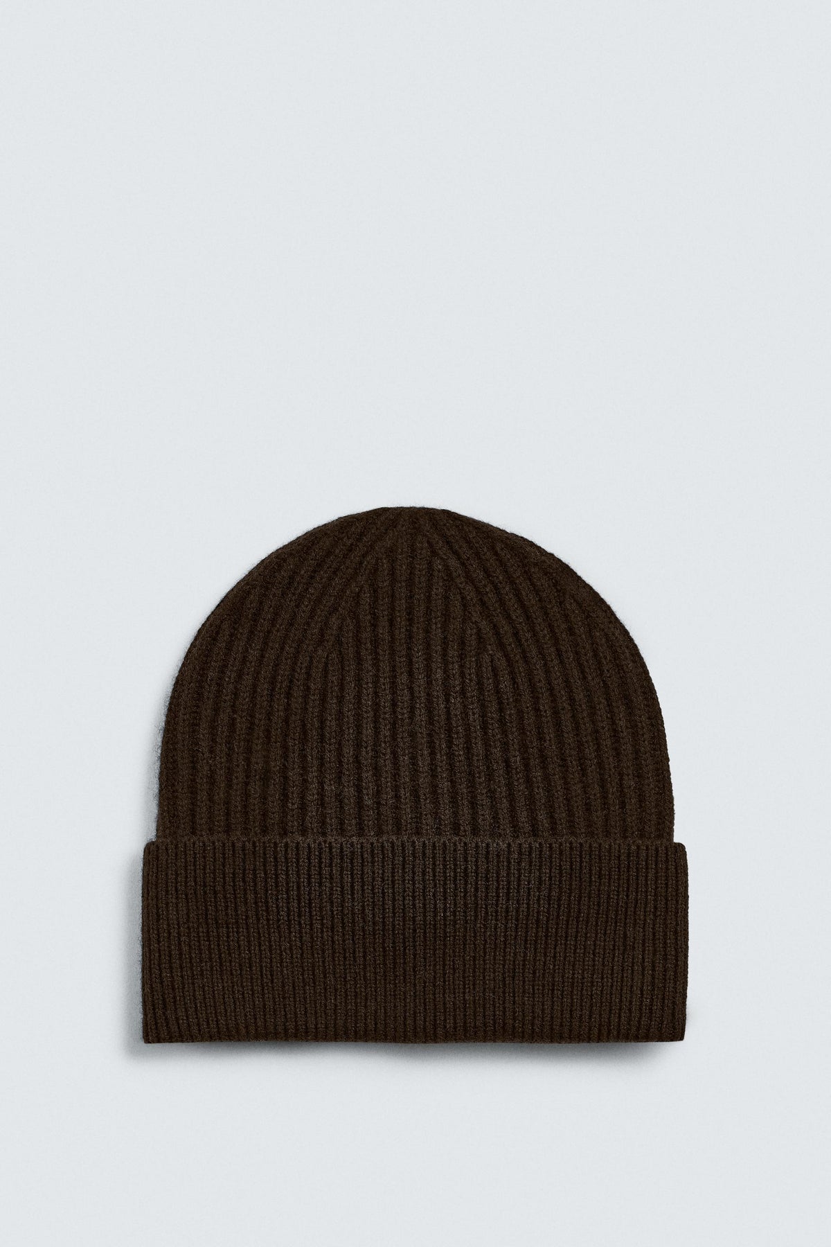 WOOL BLEND KNIT BEANIE - Image 1