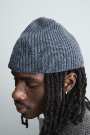 RIBBED WOOL BEANIE - Image 3