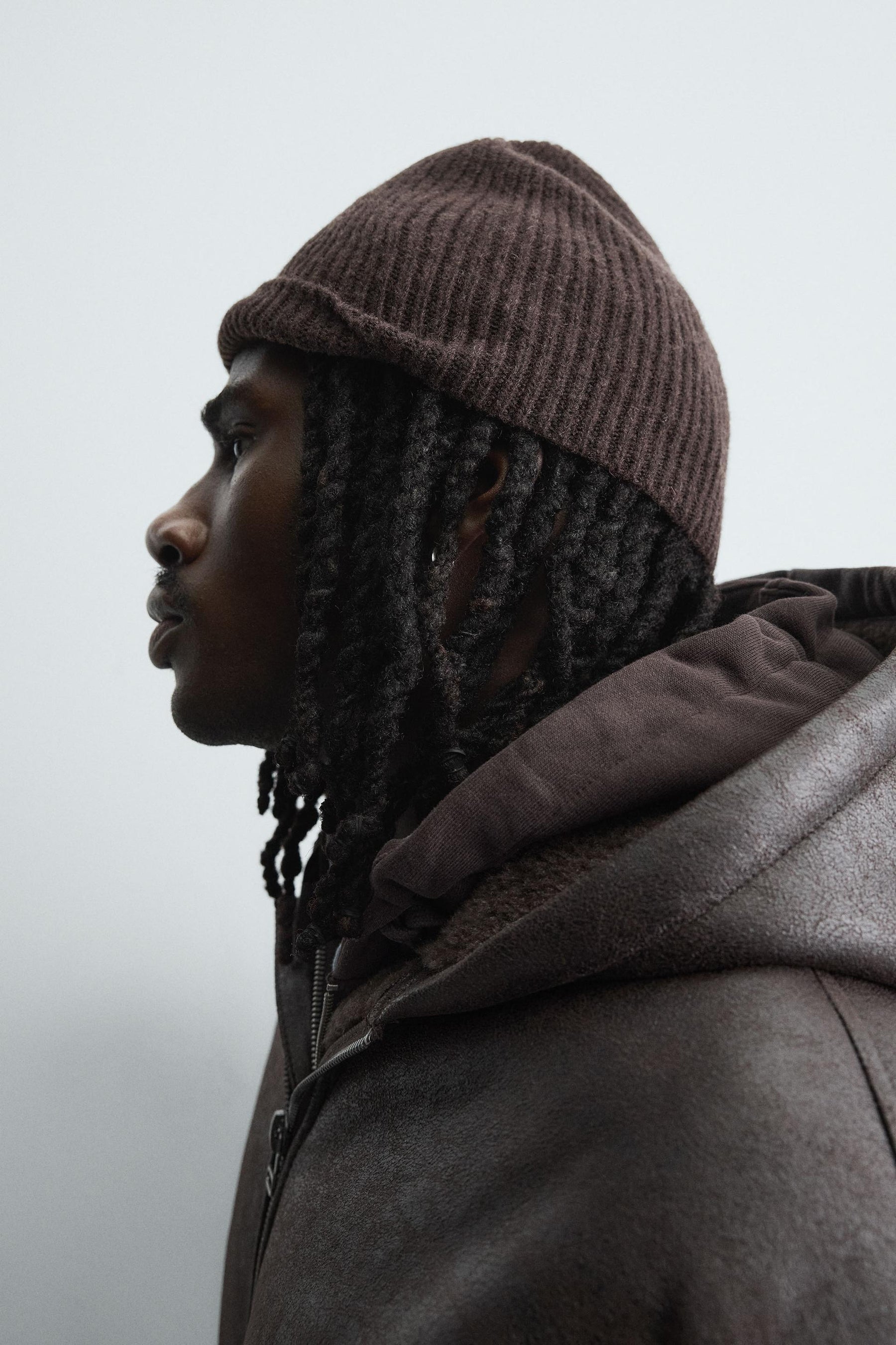 RIBBED WOOL BEANIE - Image 2