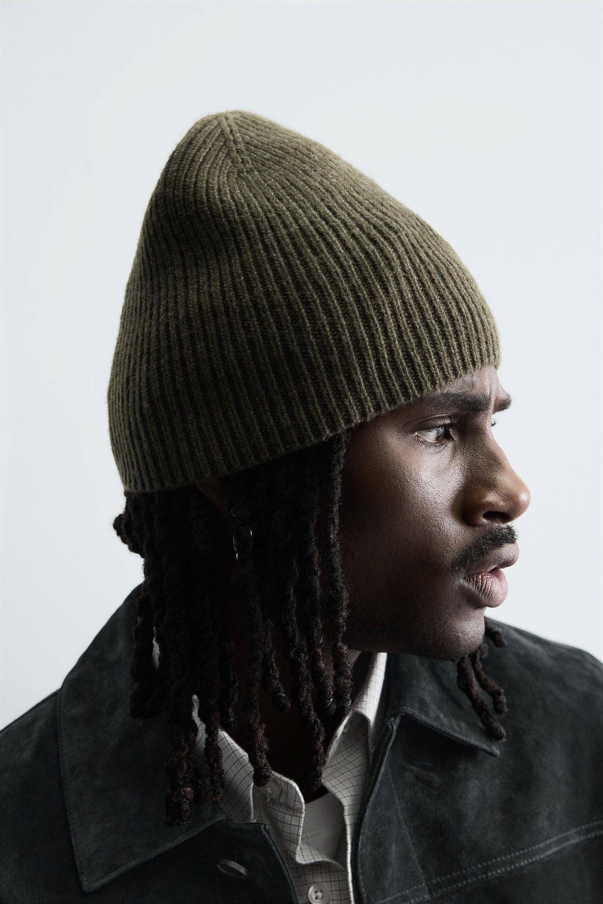 RIBBED WOOL BEANIE - Image 2