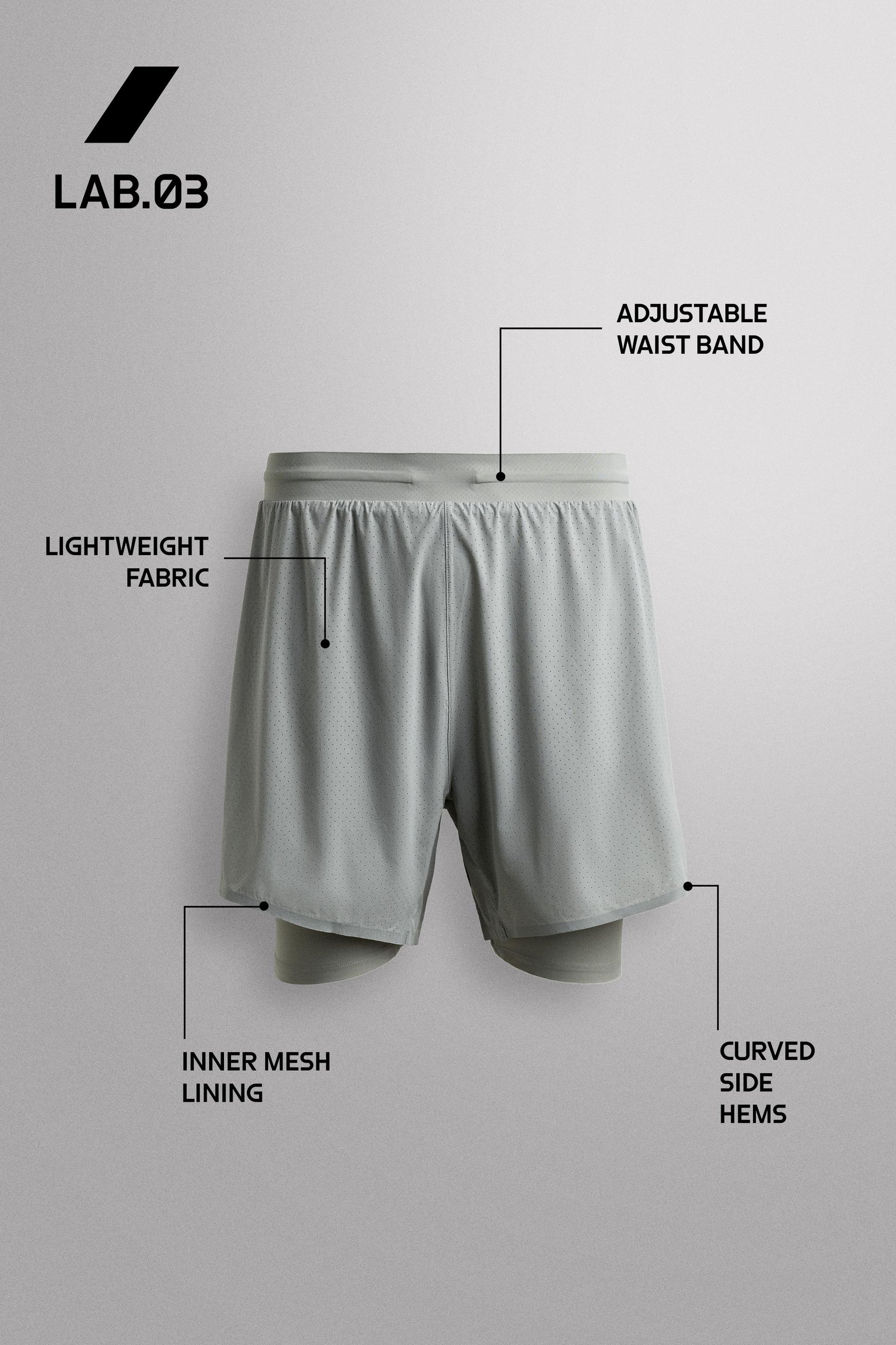 Dual Running Shorts