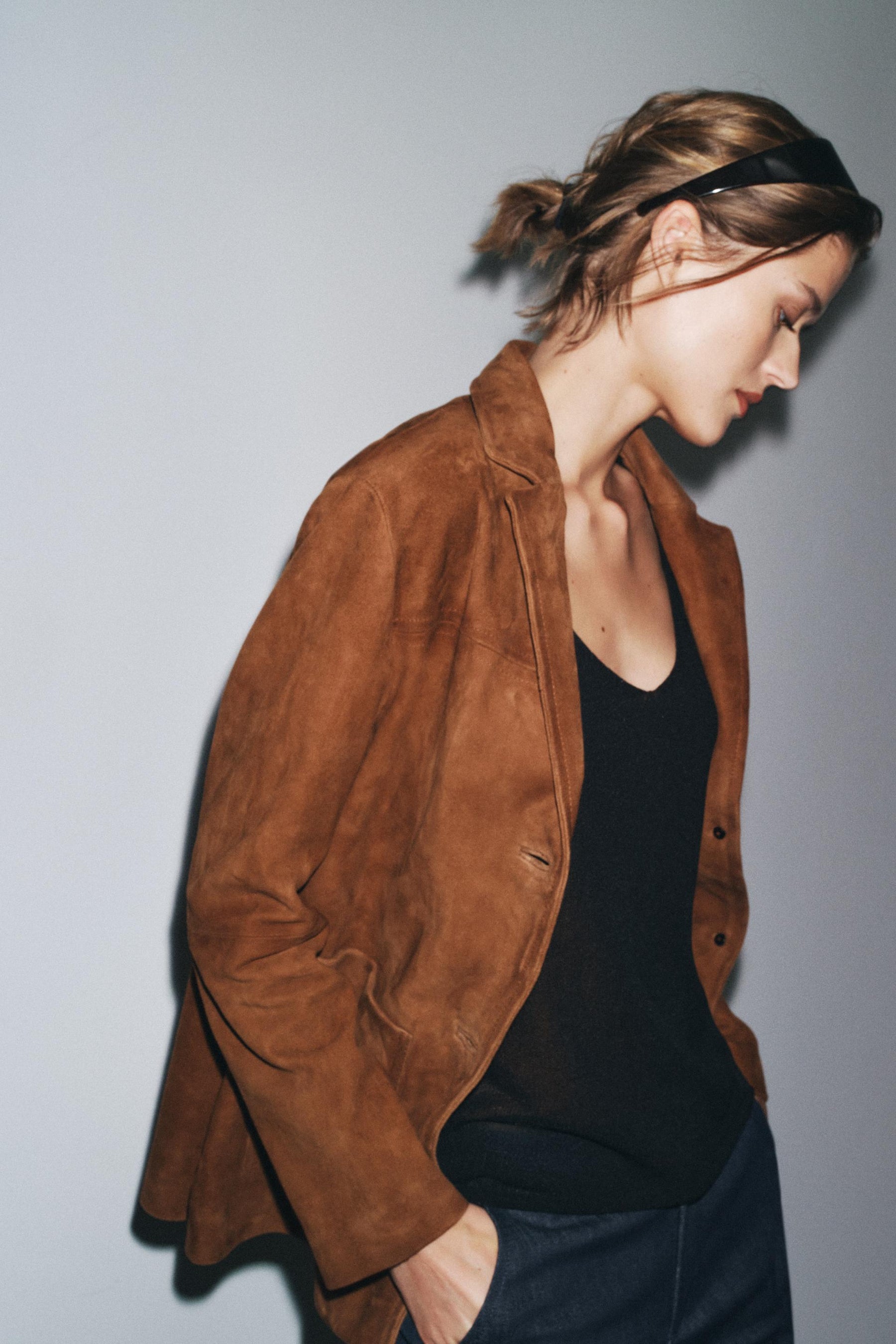 Oversized Suede Jacket Limited