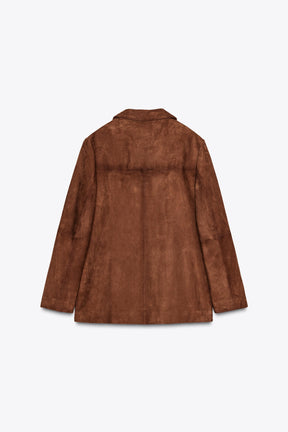 Oversized Suede Jacket Limited