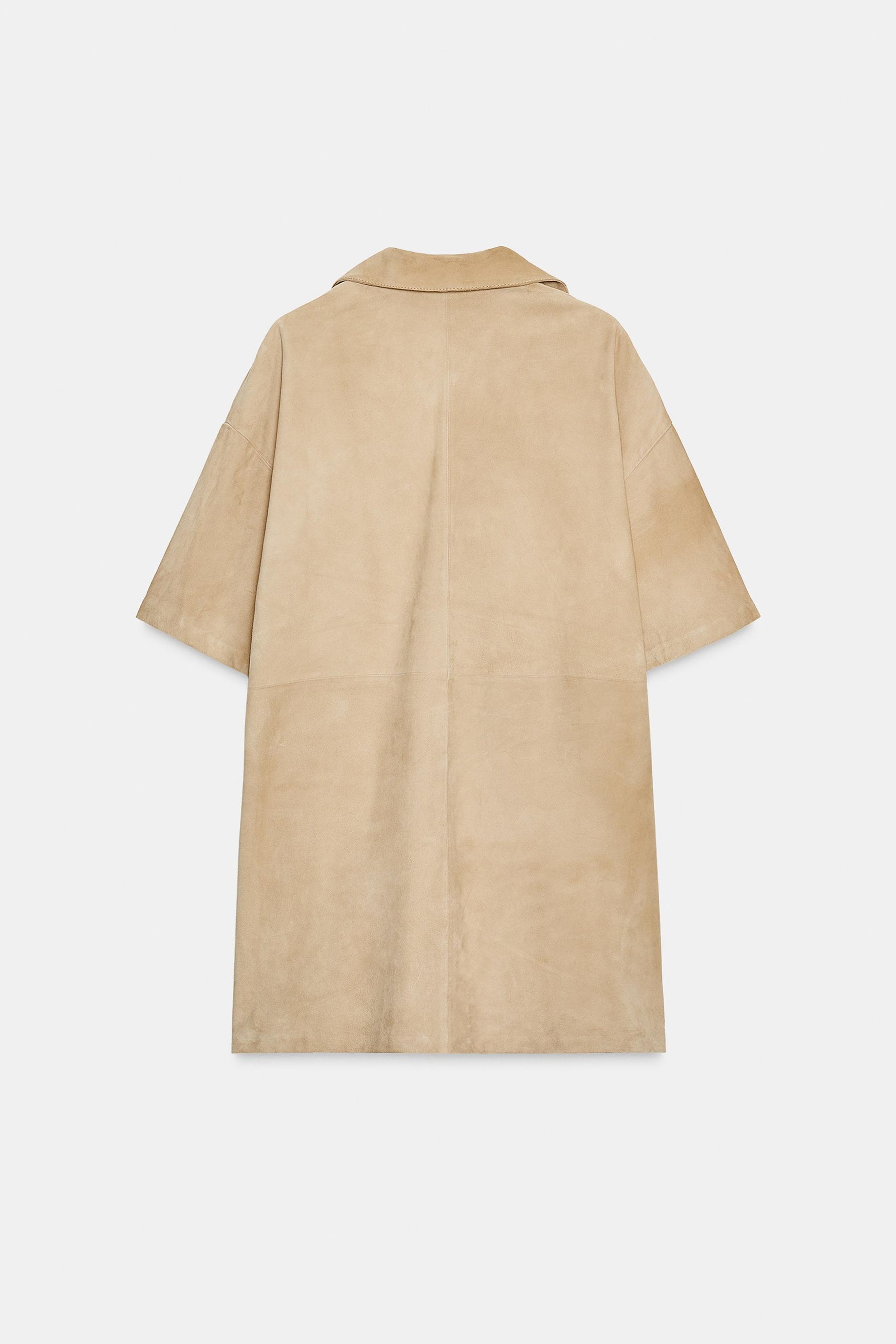 Suede Leather Dress Limited