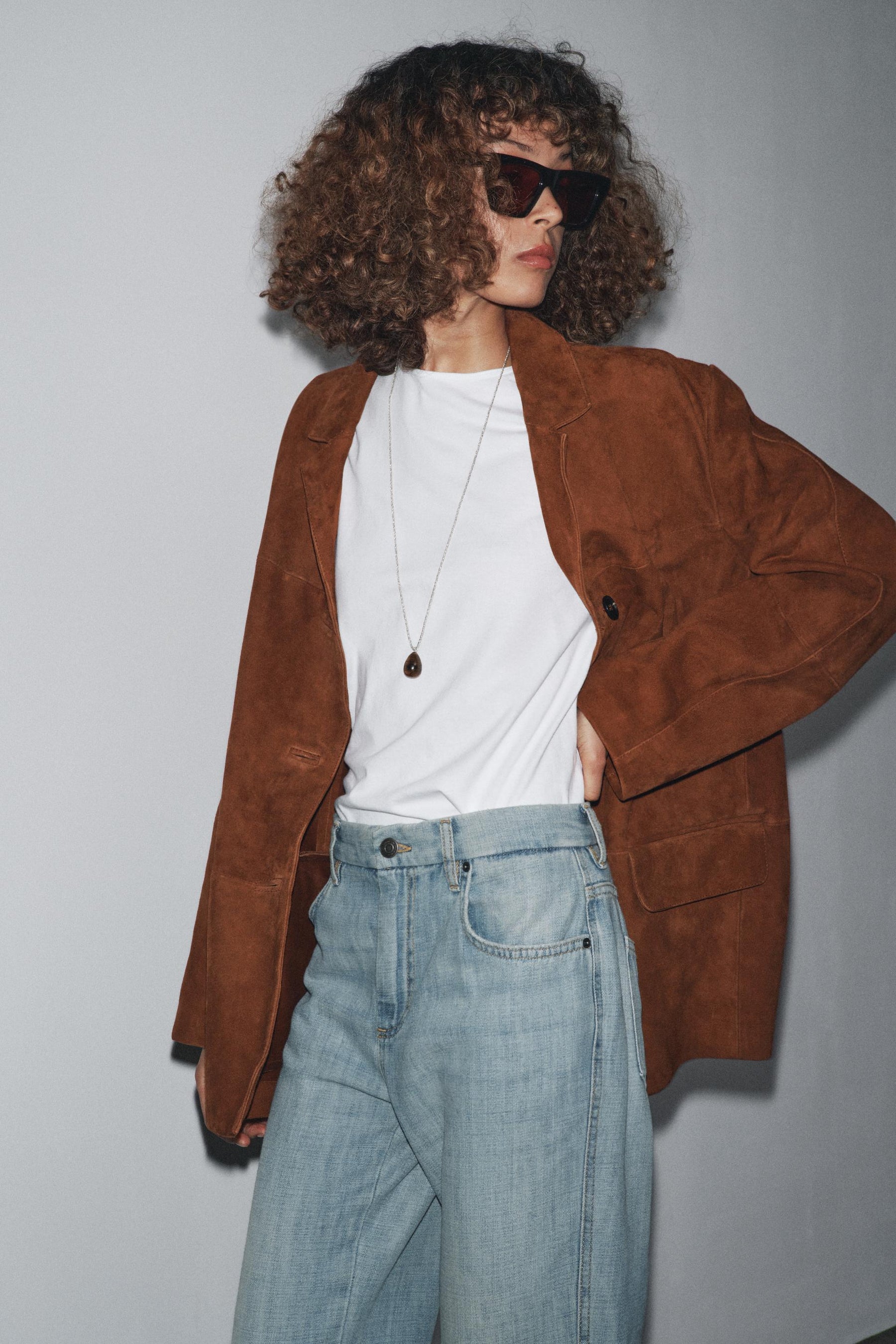 Oversized suede limited edition