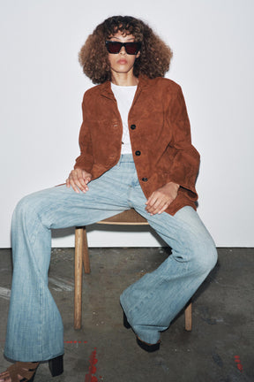 Oversized suede limited edition