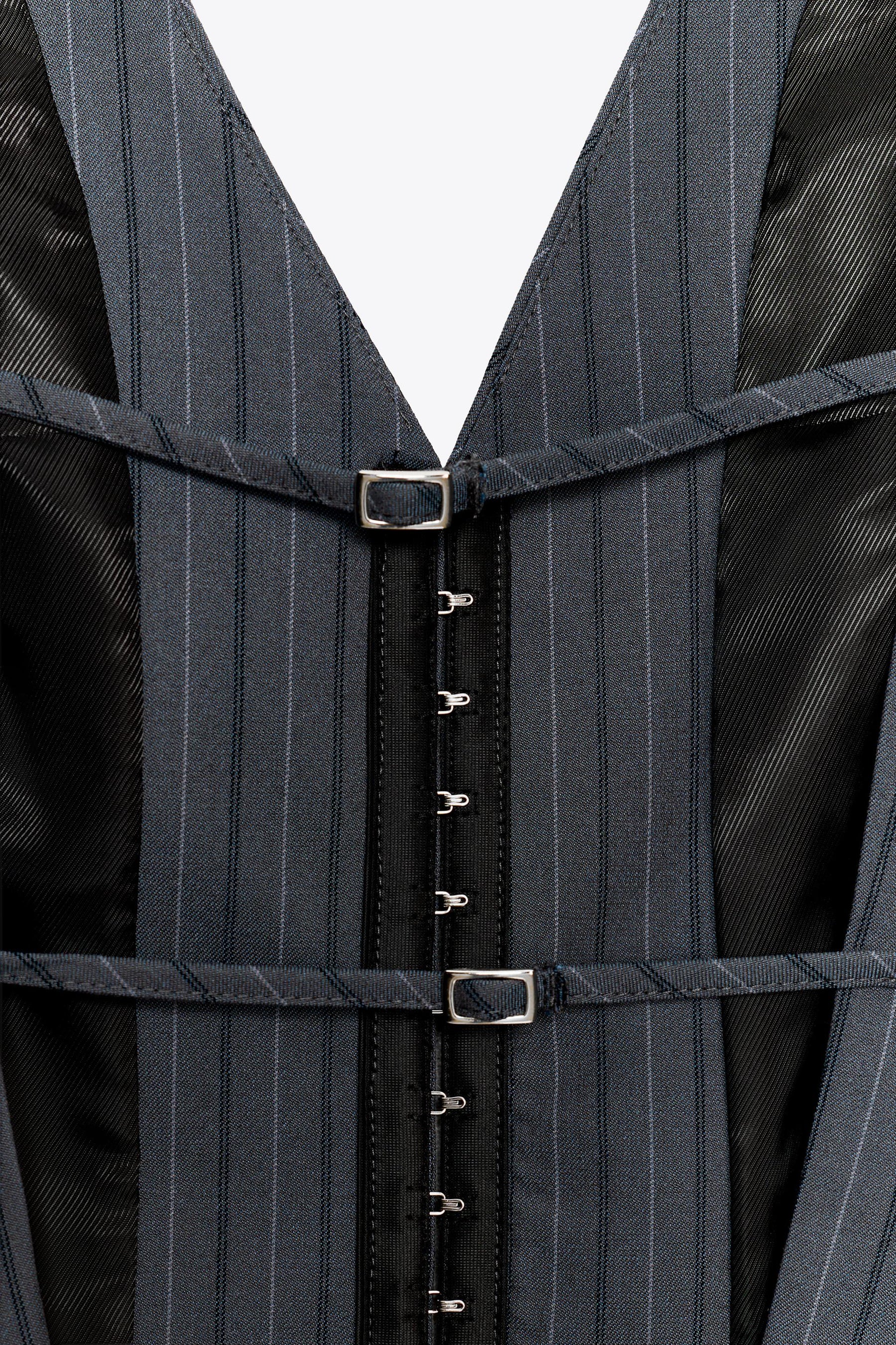 Pinstripe waistcoat