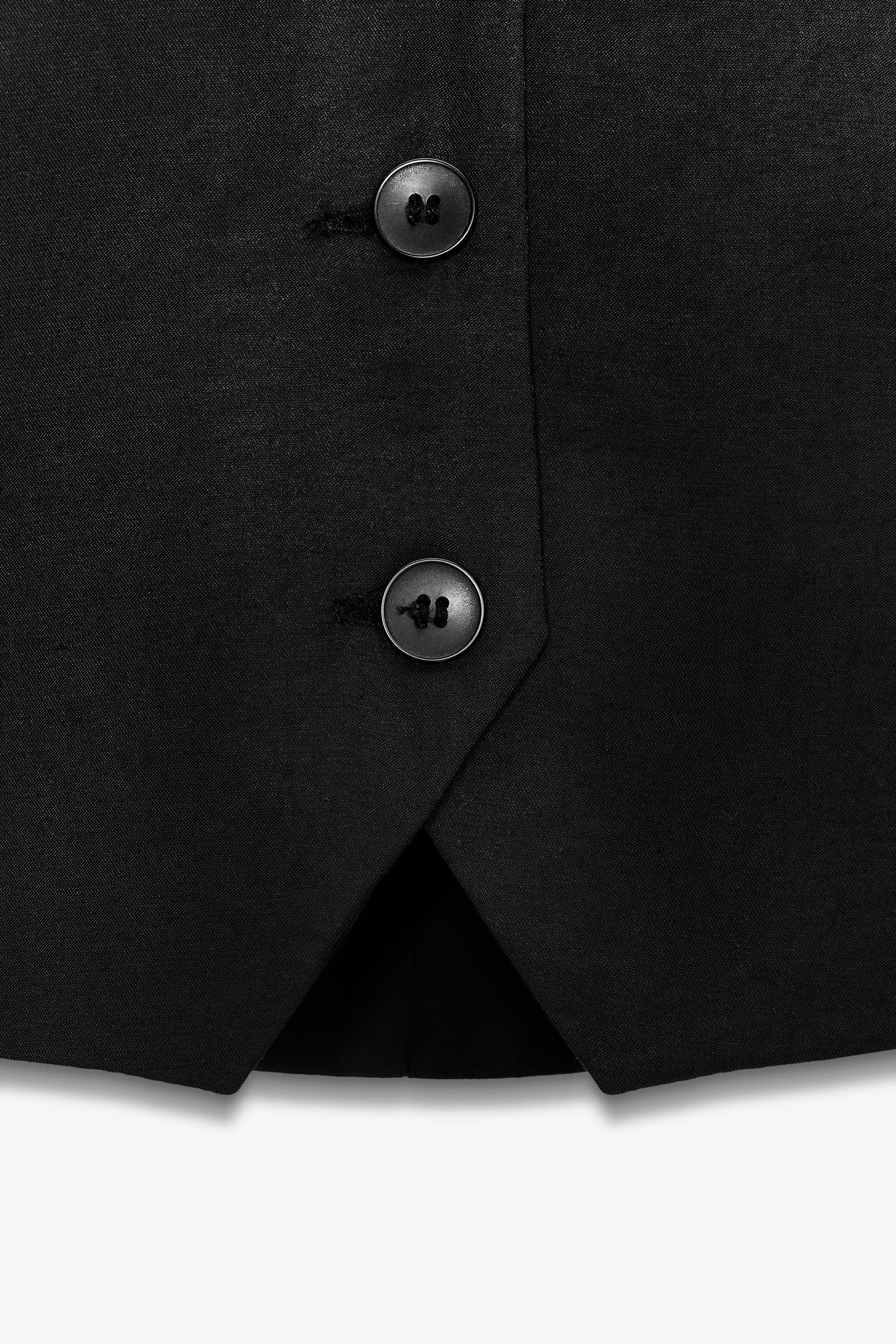 Waistcoat Top with Halter