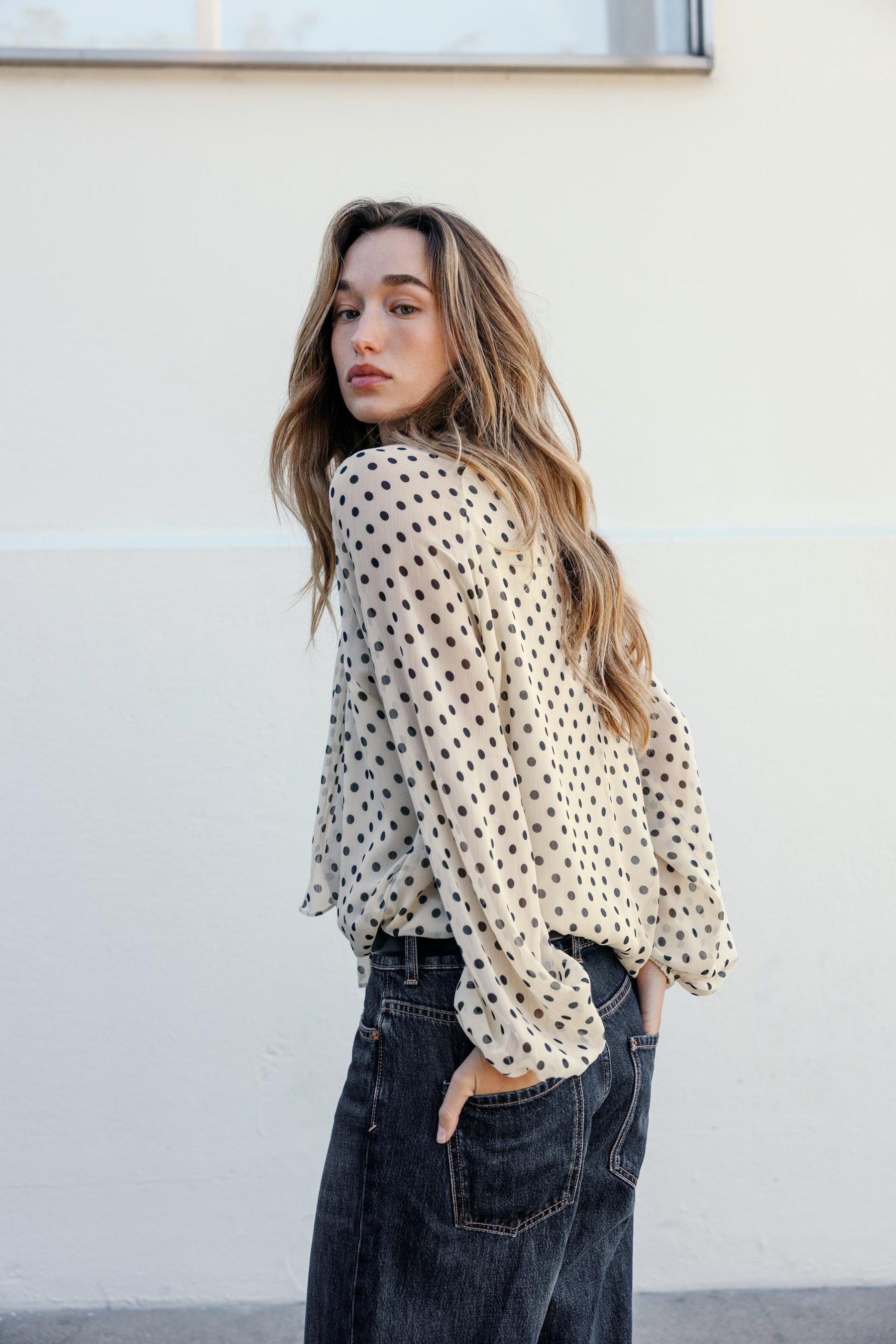 Polka Dot Blouse