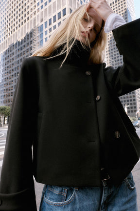 High-Collar Coat