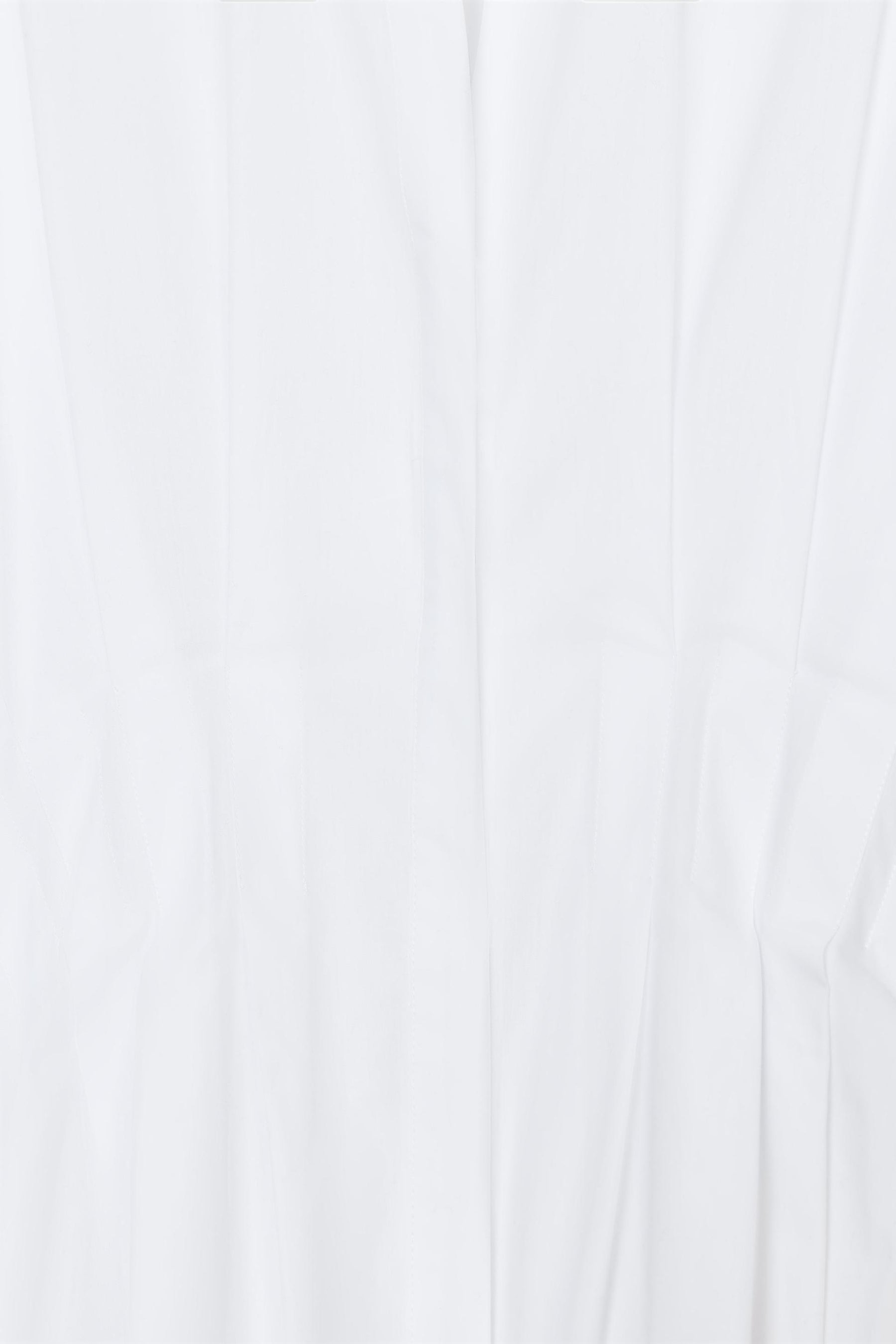 Pleated Poplin Shirt