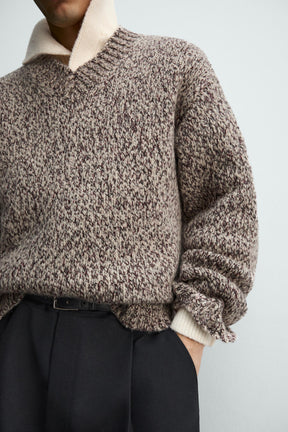 WOOL BLEND TEXTURED JUMPER - Image 6