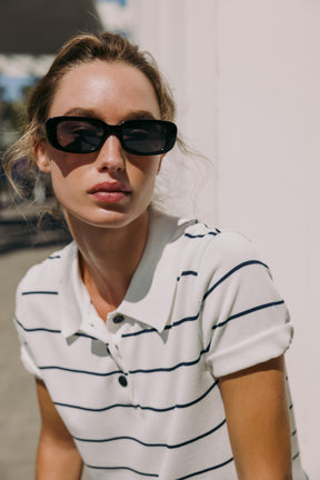 SHORT SLEEVE KNIT POLO SHIRT - Image 6