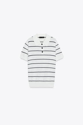 Knit Polo Shirt