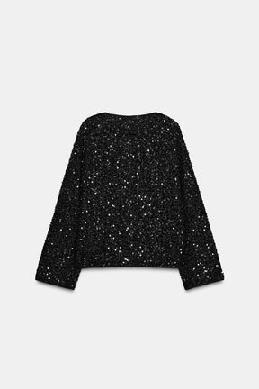 Sequin Cardigan