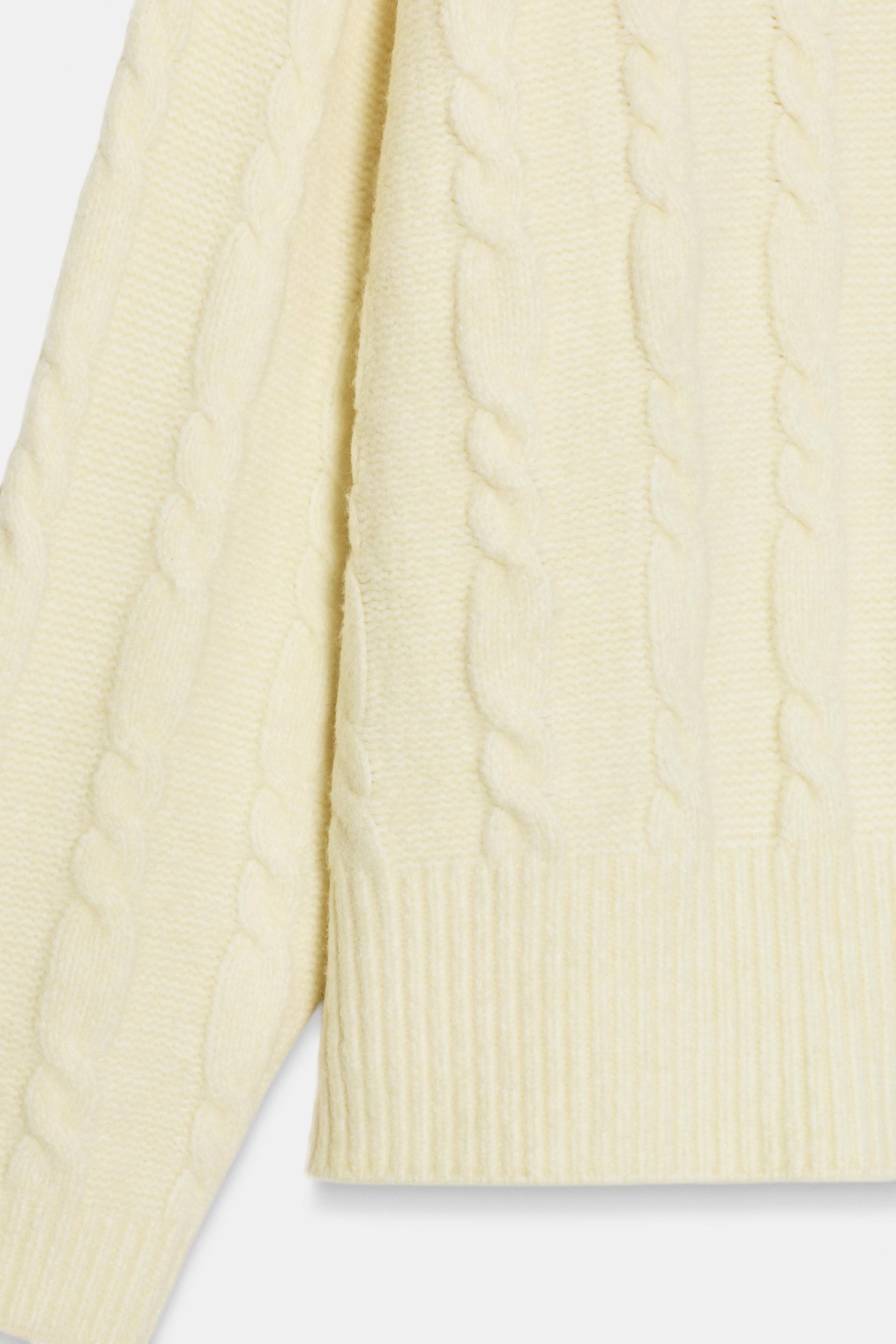 SOFT CABLE KNIT JUMPER - Image 8