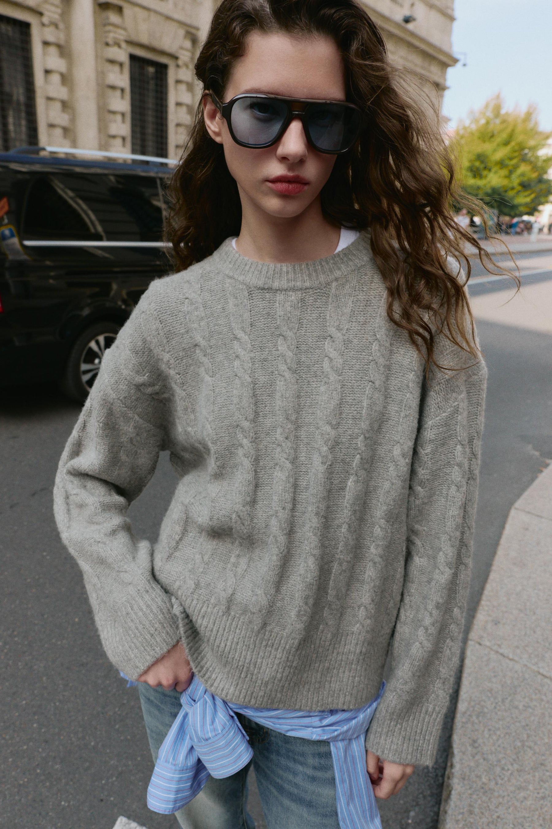 Cable Knit Jumper