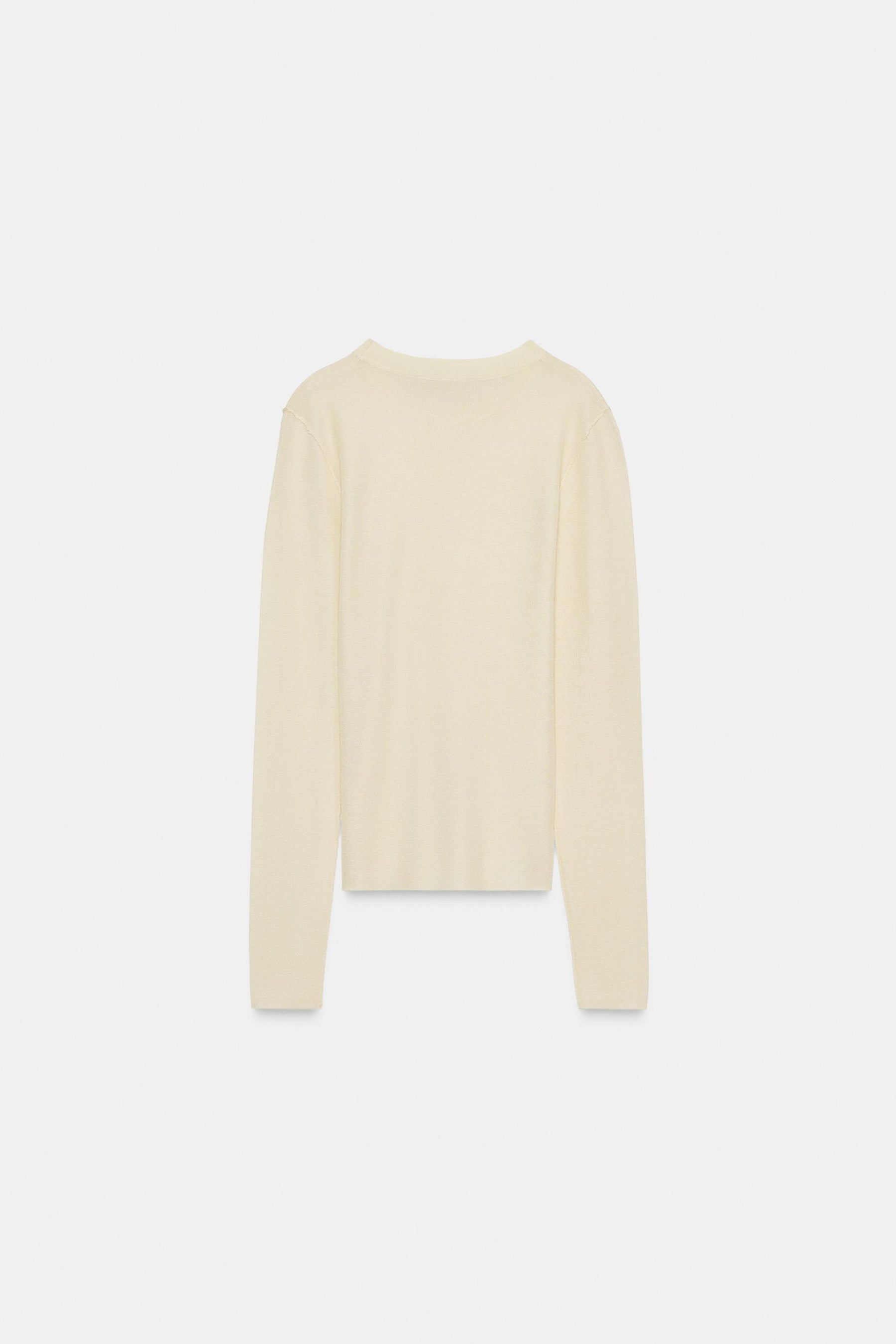 EXTRA FINE KNIT TOP - Image 4