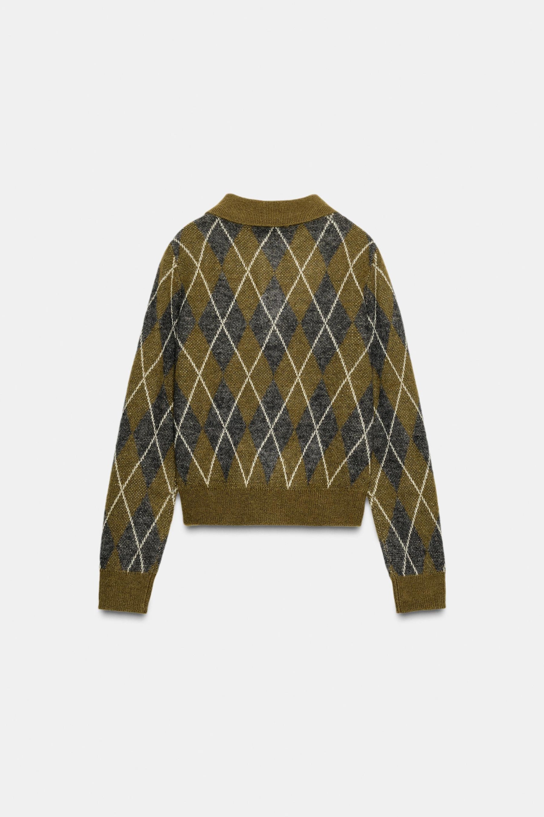 Diamond Knit Jumper