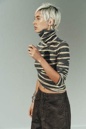 FINE-KNIT STRIPED JUMPER - Image 3