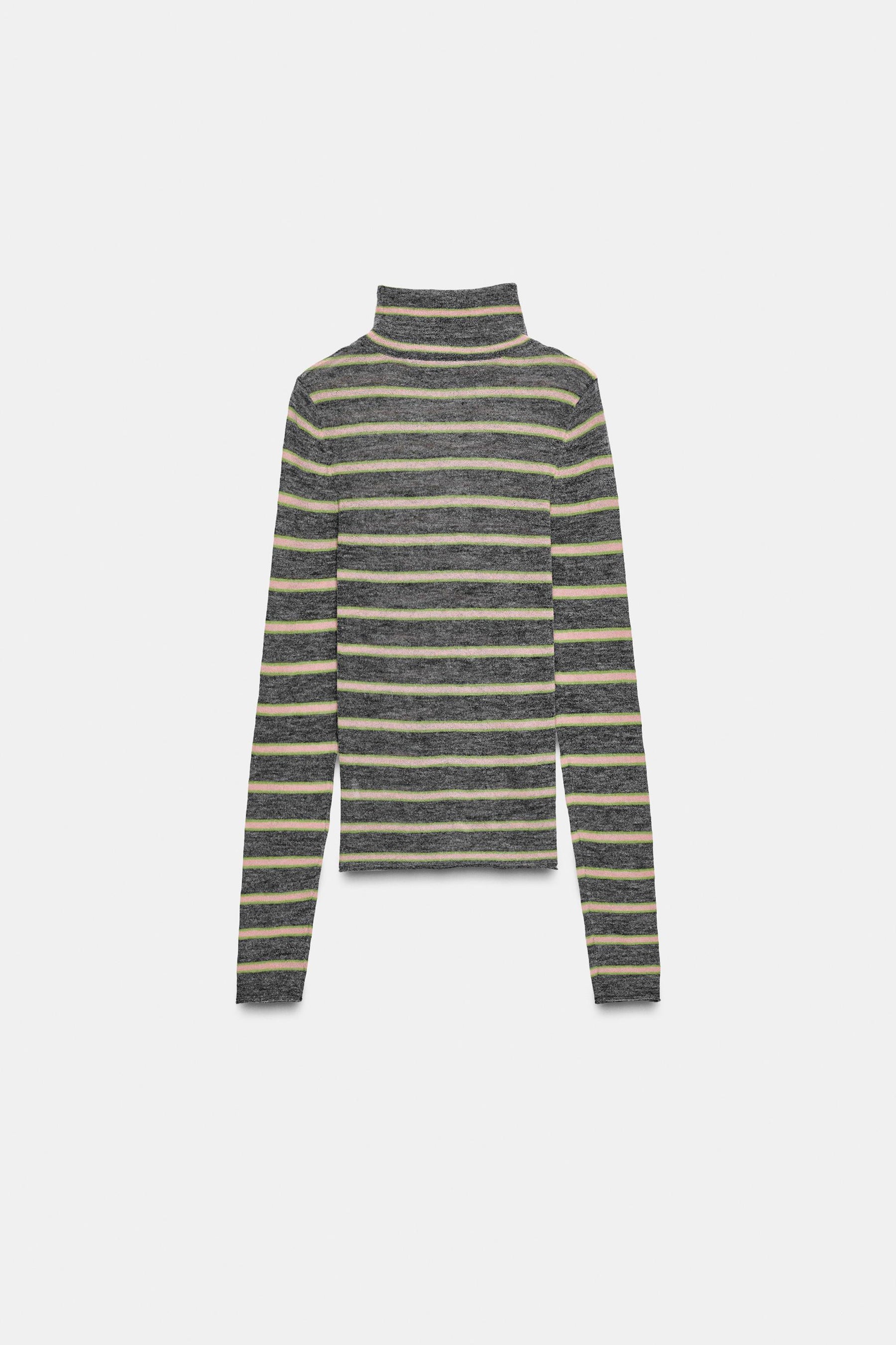 FINE-KNIT STRIPED JUMPER - Image 7