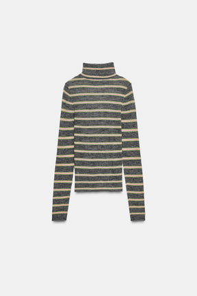 FINE-KNIT STRIPED JUMPER - Image 7