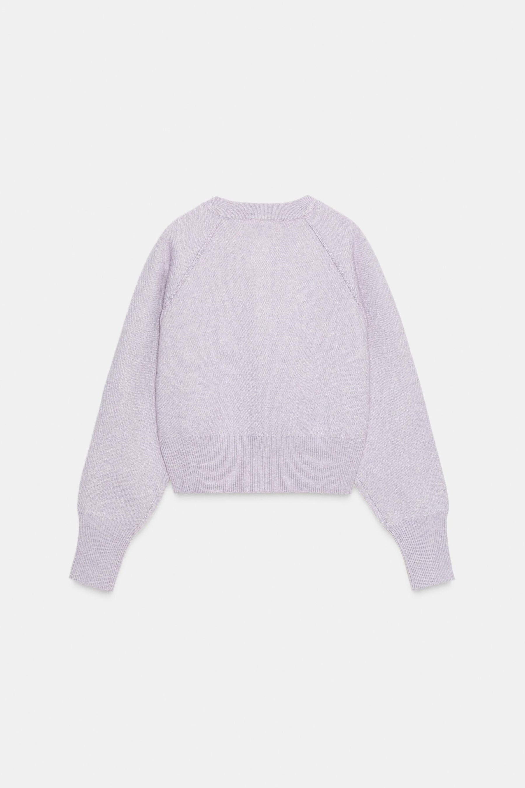 Cropped Knit Cardigan