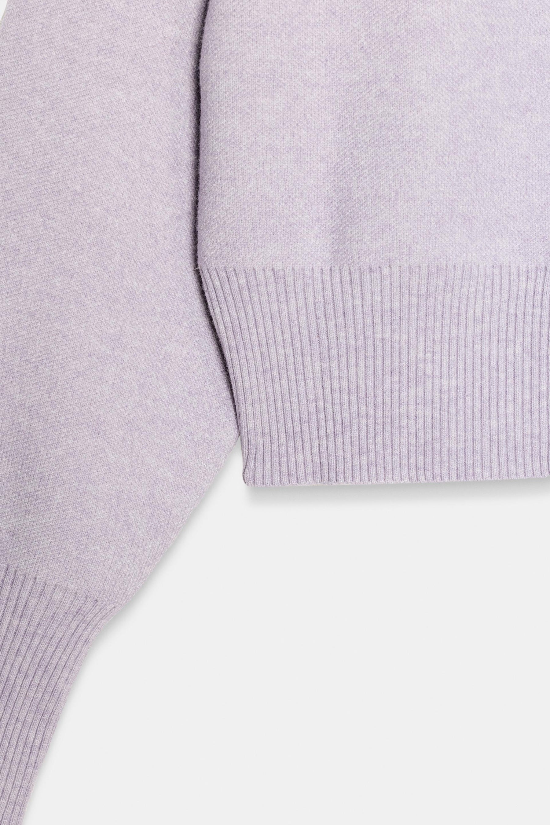 Cropped Knit Cardigan