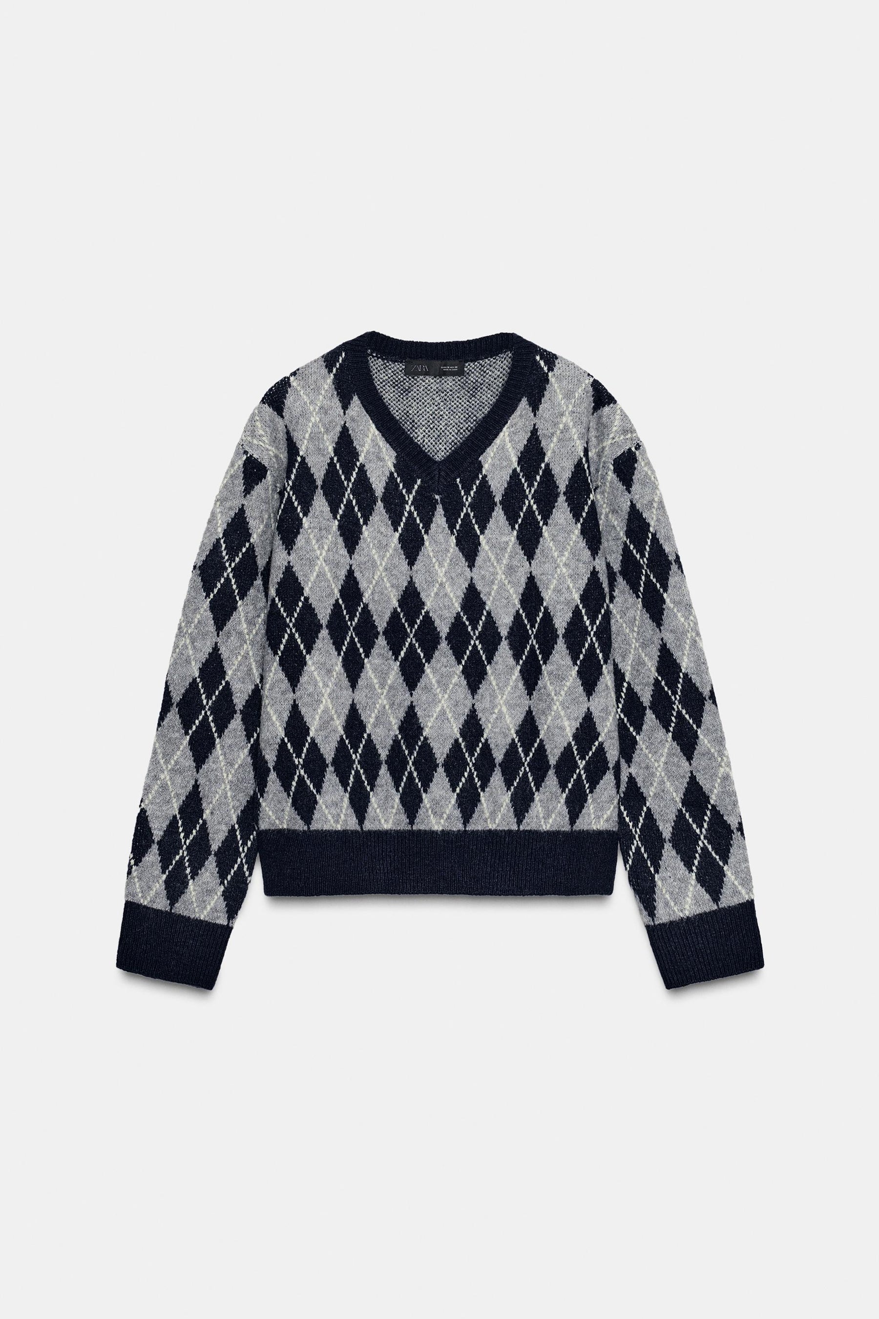Diamond Knit Jumper