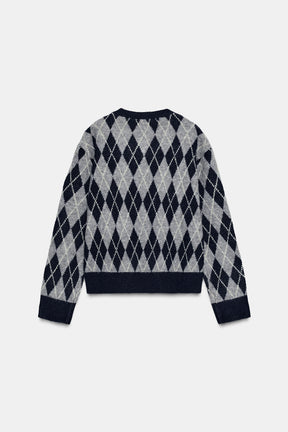 Diamond Knit Jumper