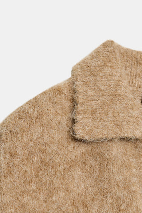 Knit Jumper, Brushed Effect