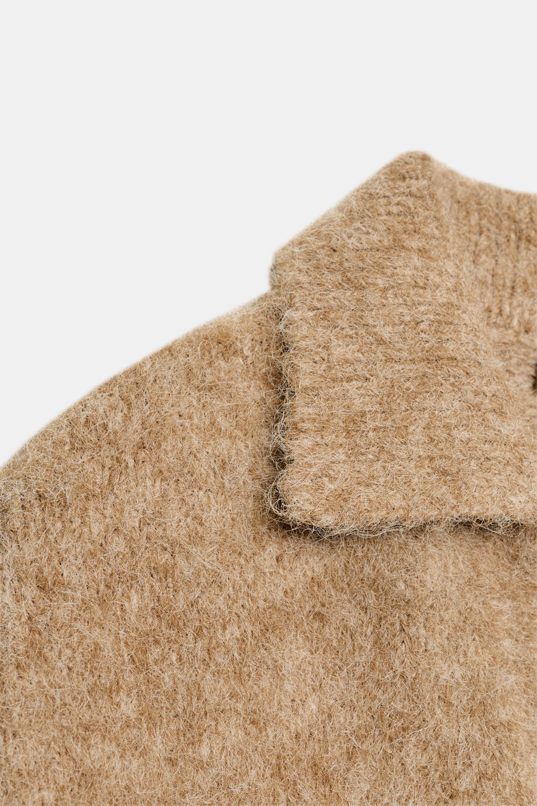 BRUSHED EFFECT KNIT JUMPER - Image 8