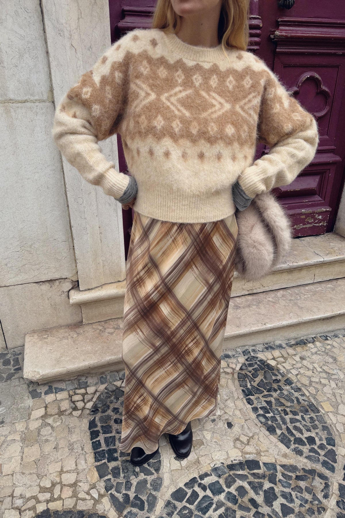 Jacquard Knit Jumper