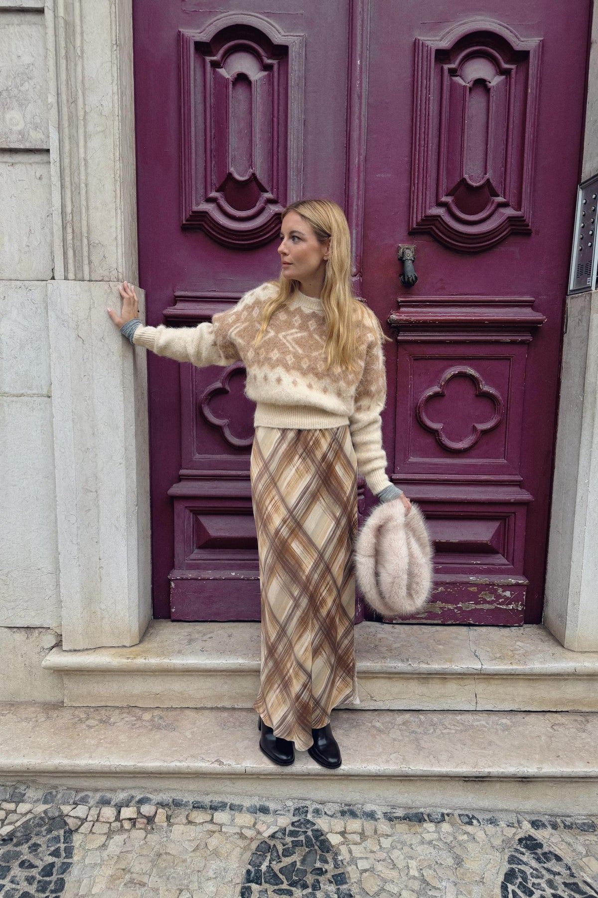 Jacquard Knit Jumper