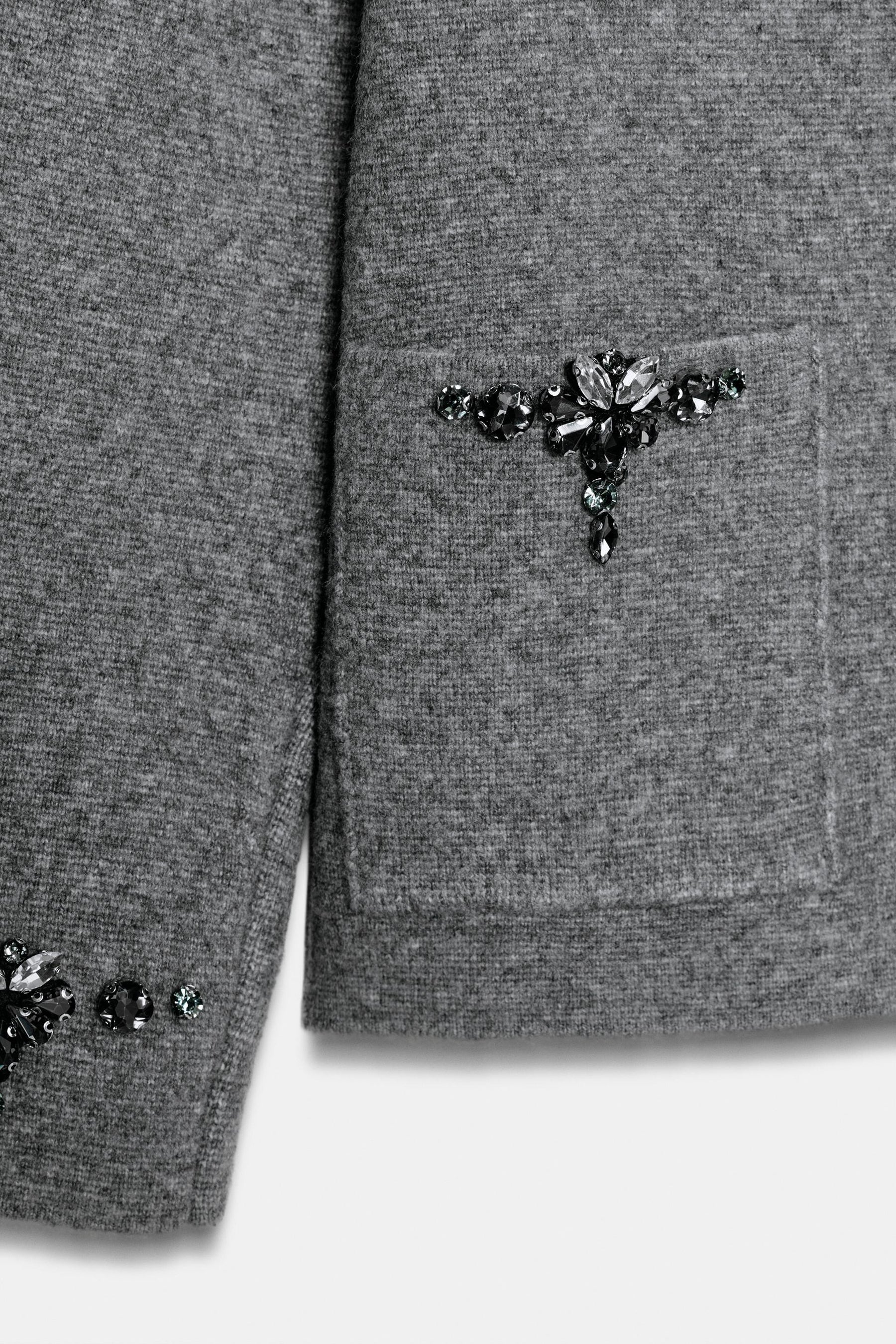 Beaded Knit Cardigan