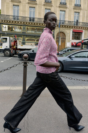 Multicolour knit jumper