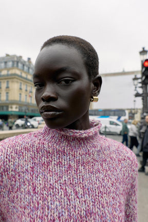 Multicolour knit jumper