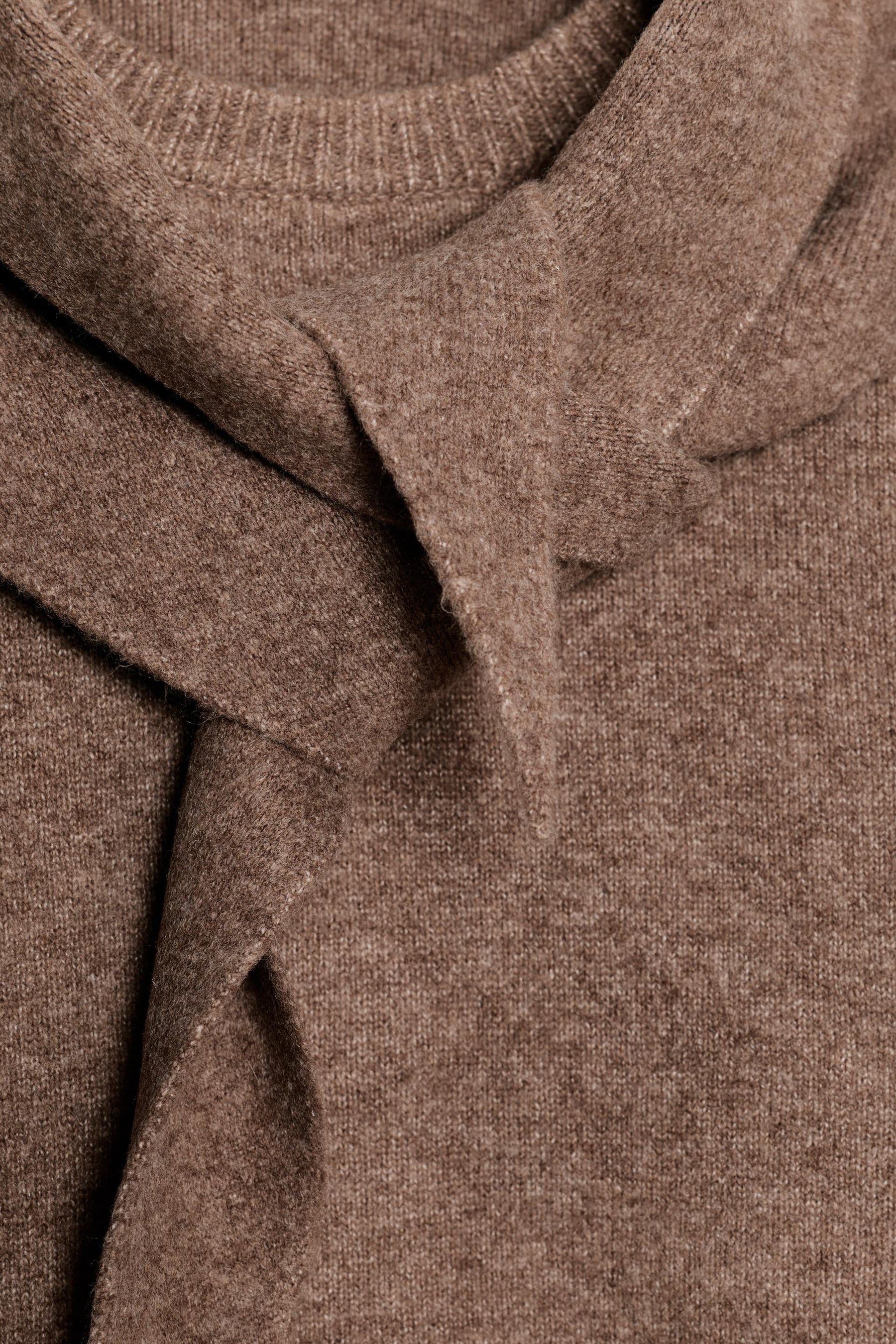 KNIT JUMPER WITH SCARF - Image 3