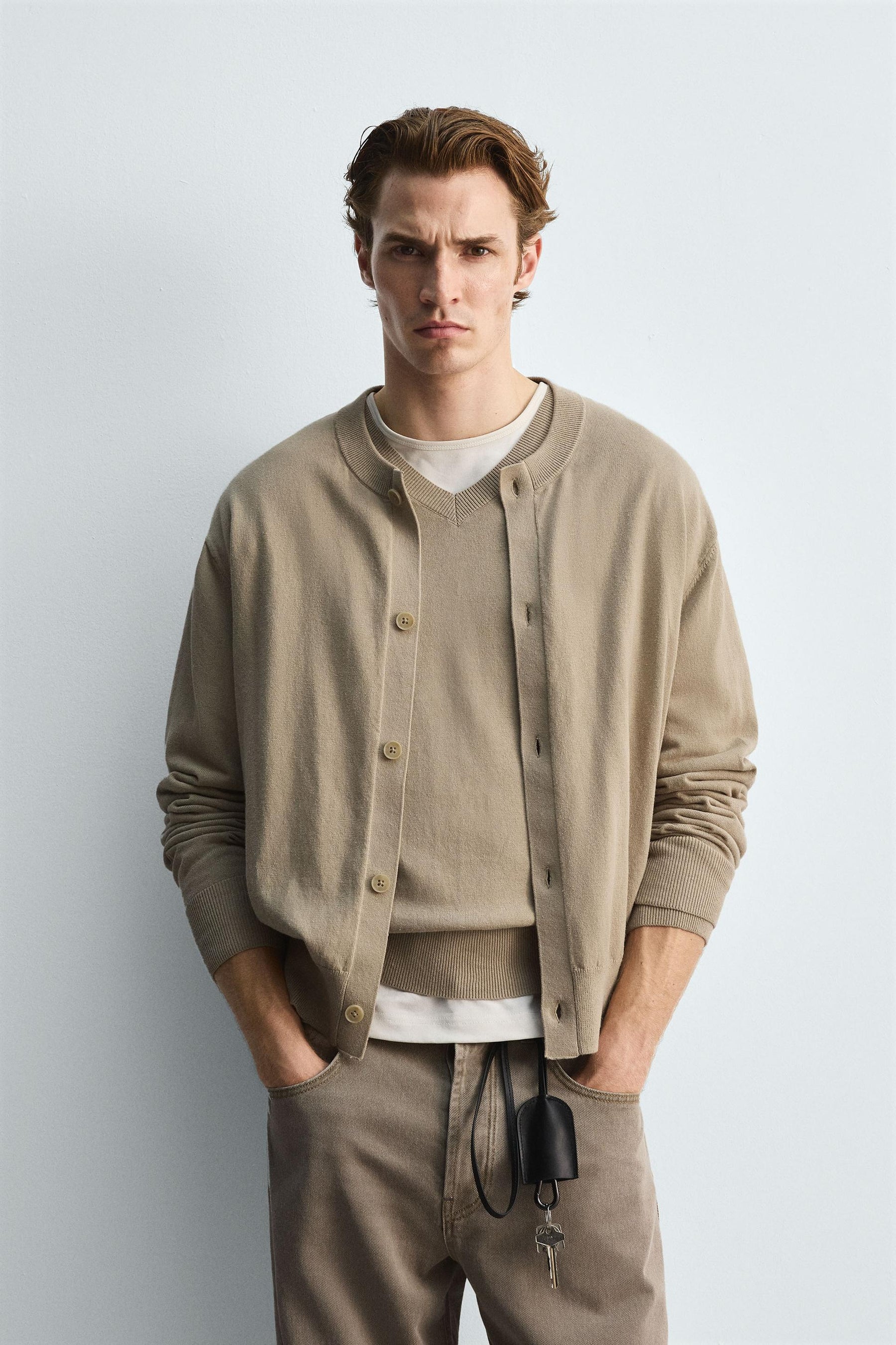 COTTON-RAMIE CARDIGAN - Image 2