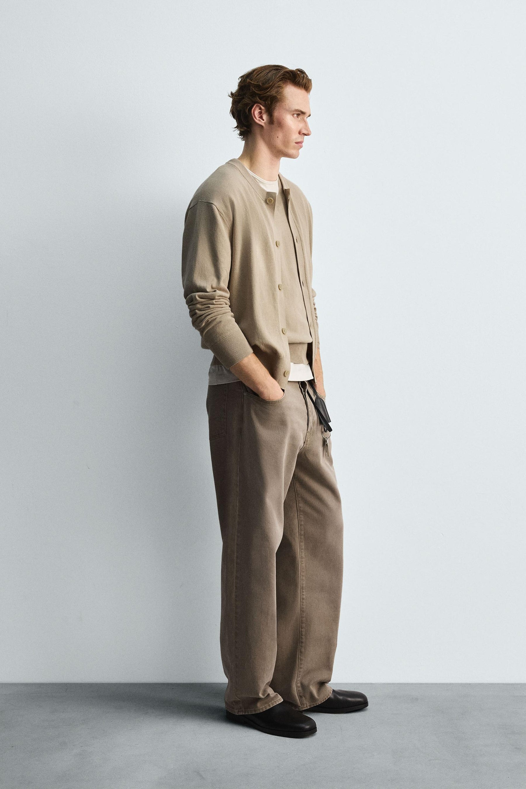 COTTON-RAMIE CARDIGAN - Image 4