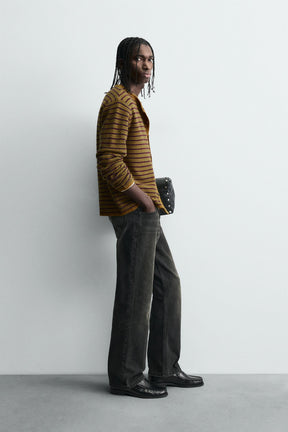 STRIPED JACQUARD CARDIGAN - Image 4