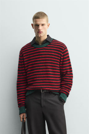 STRIPED JACQUARD JUMPER - Image 2