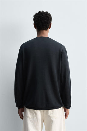 LIGHTWEIGHT 100% HEMP SWEATER - Image 3