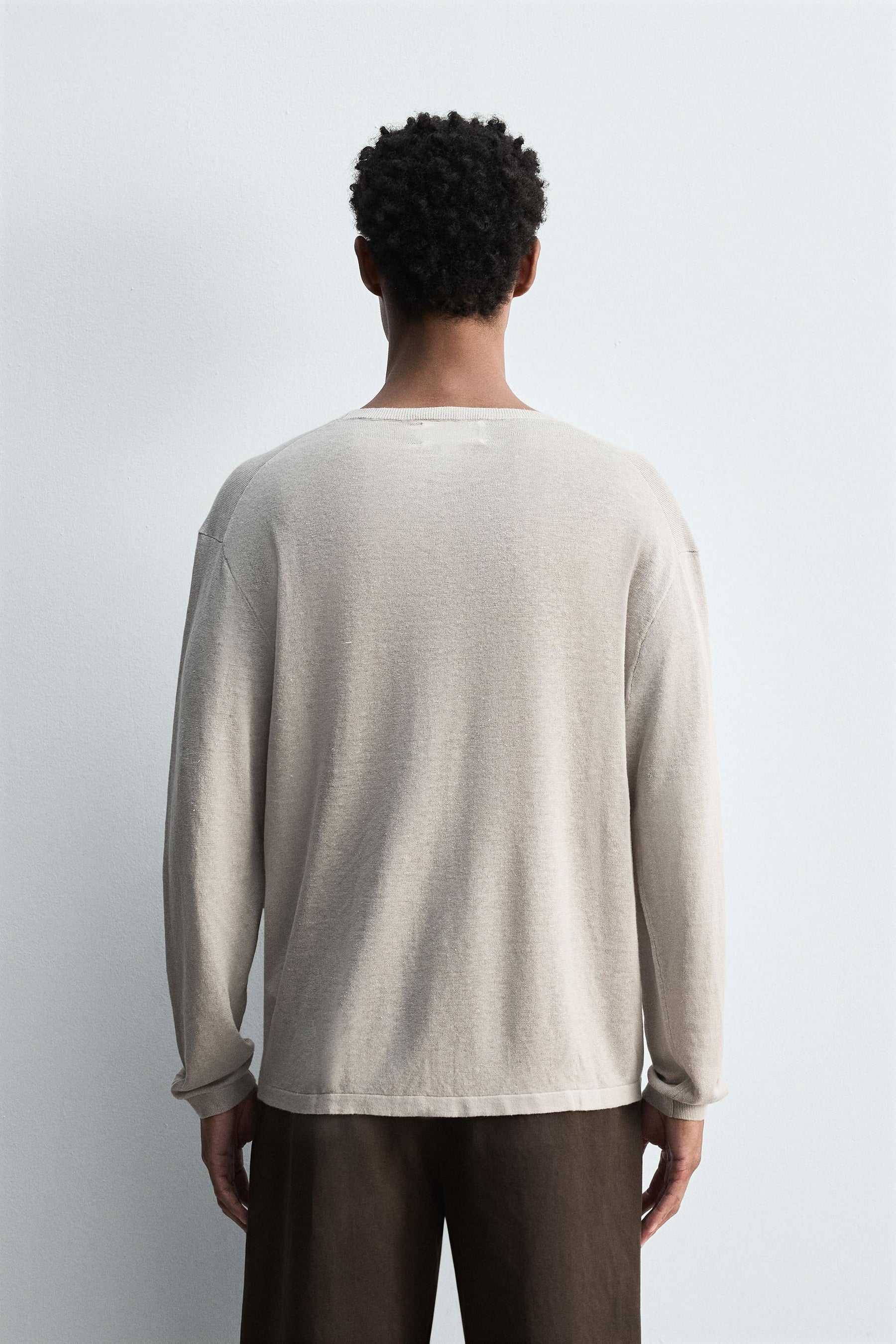 LIGHTWEIGHT 100% HEMP SWEATER - Image 3
