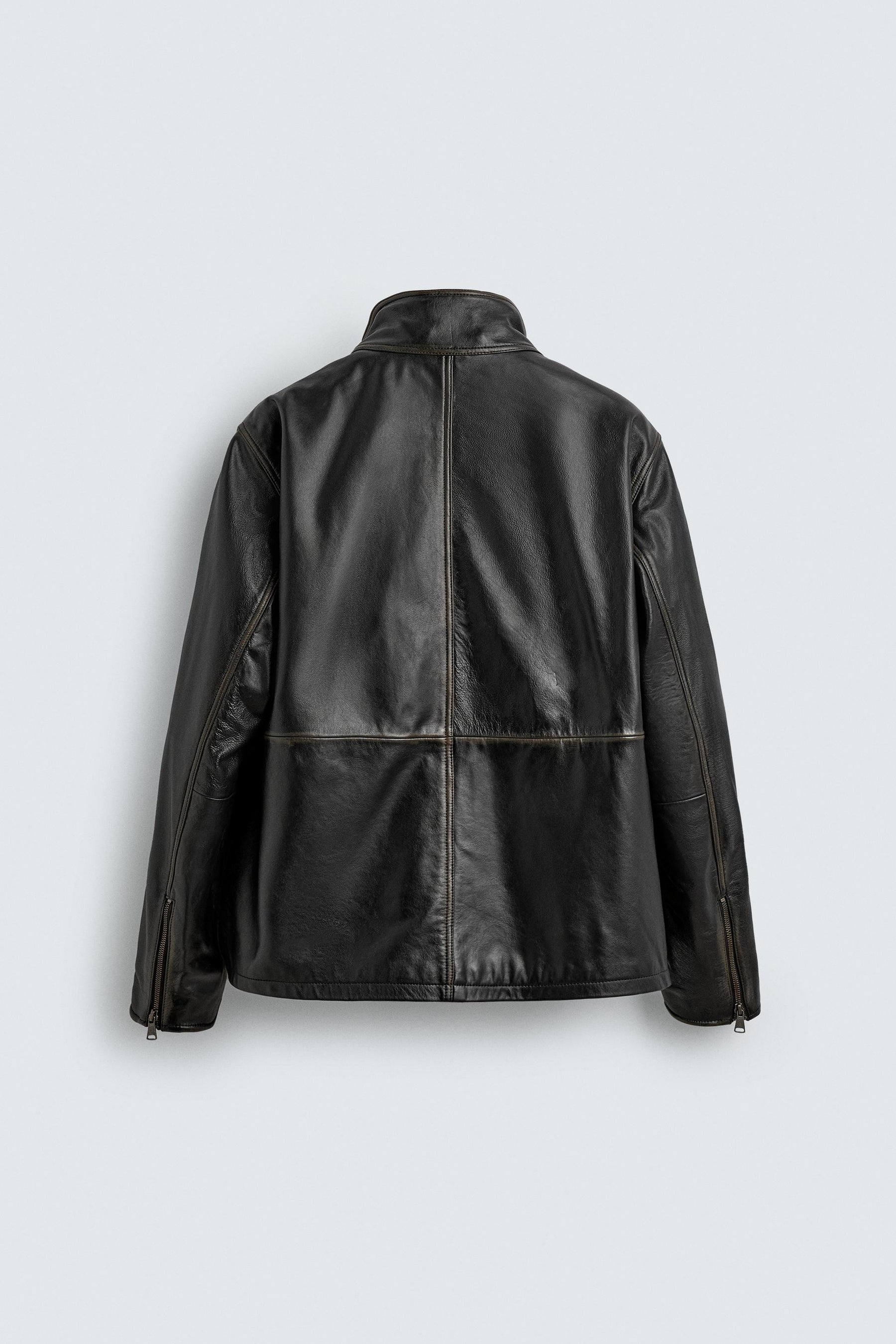 Pocket Leather Jacket